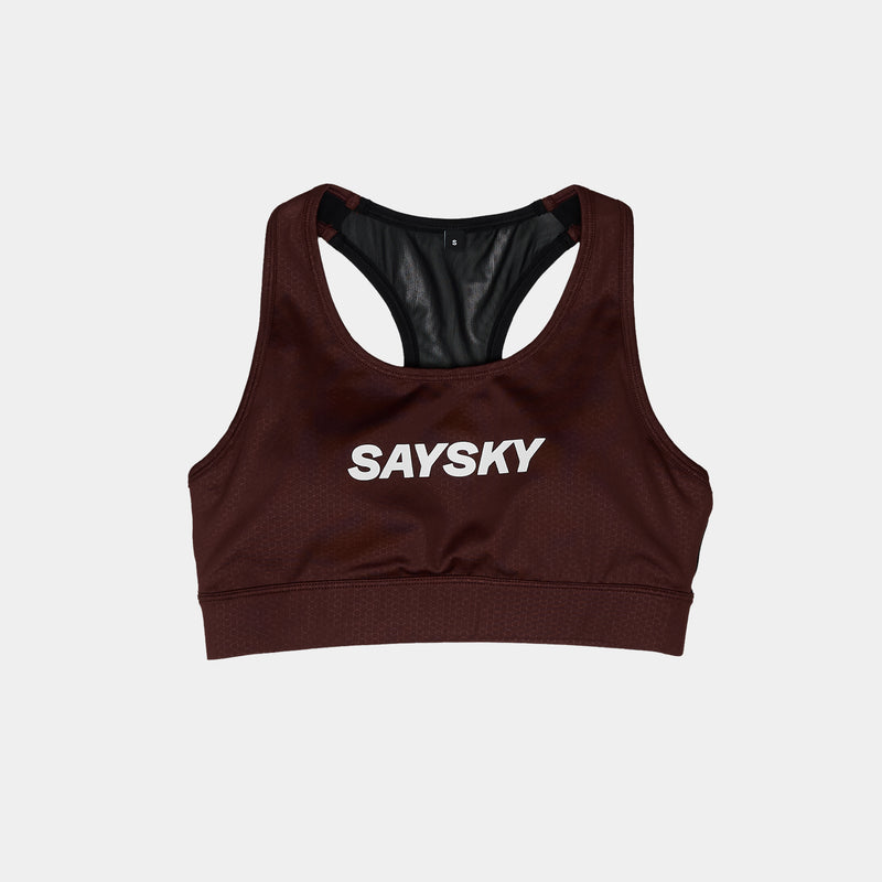 SAYSKY Logo Combat Sports Bra SPORT-BH 508 - RED