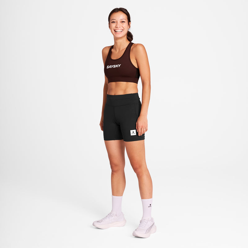 SAYSKY Logo Combat Sports Bra SPORT-BH 508 - RED