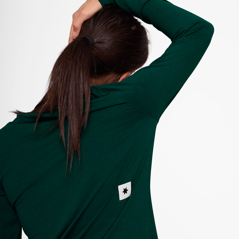SAYSKY Logo Pace Longsleeve LONGSLEEVES 3010 - GREEN