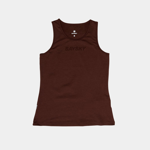 SAYSKY Logo Pace Top SINGLETS 5008 - RED