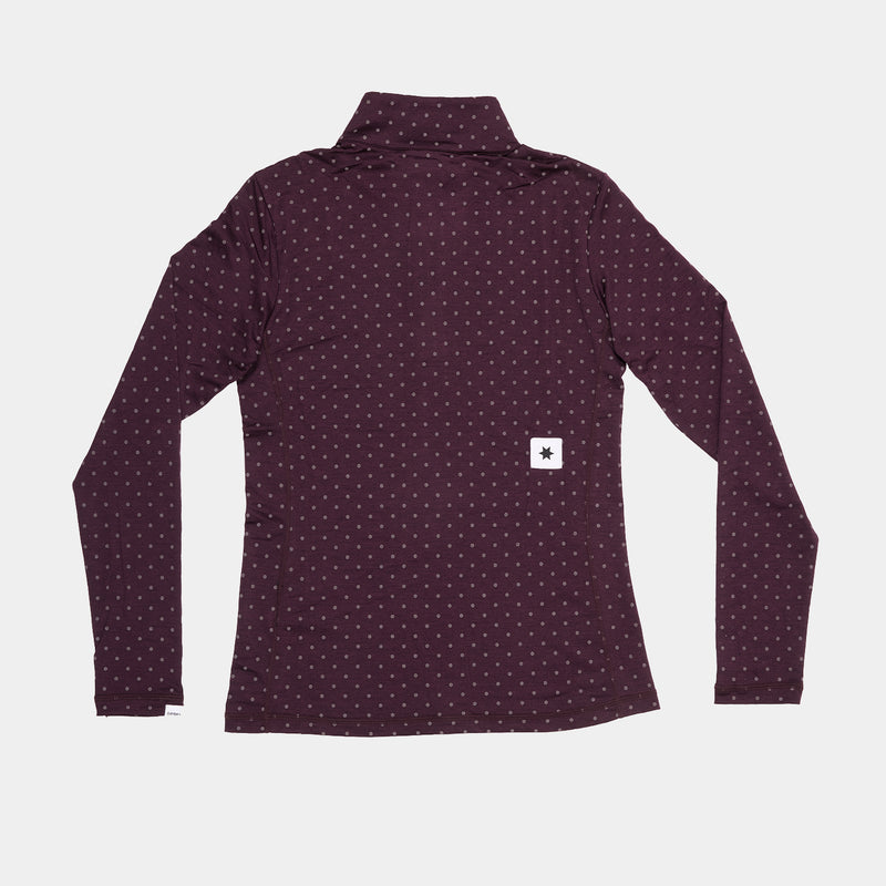 SAYSKY Reflective Pace Half Zip LONGSLEEVES 1022 - PURPLE