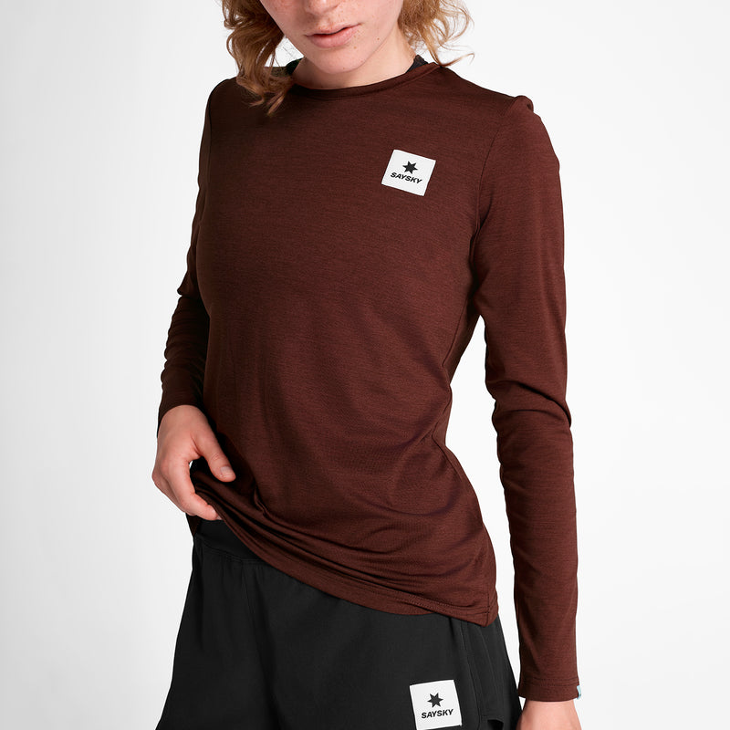 SAYSKY W Statement Pace Long Sleeve LONGSLEEVES 5008 - RED