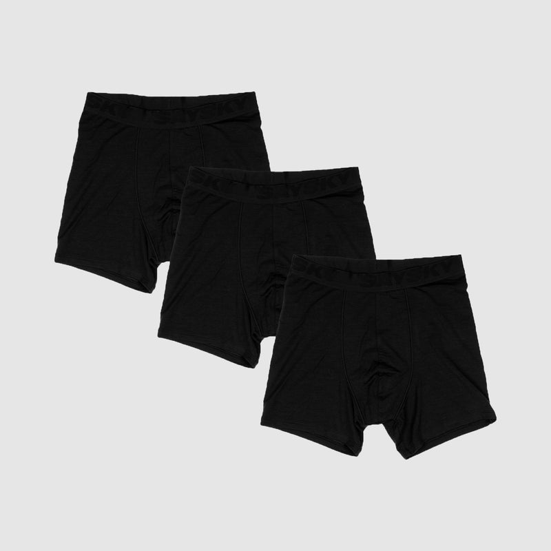 SAYSKY 3-Pack Combat Boxer Shorts UNTERWÄSCHE BLACK