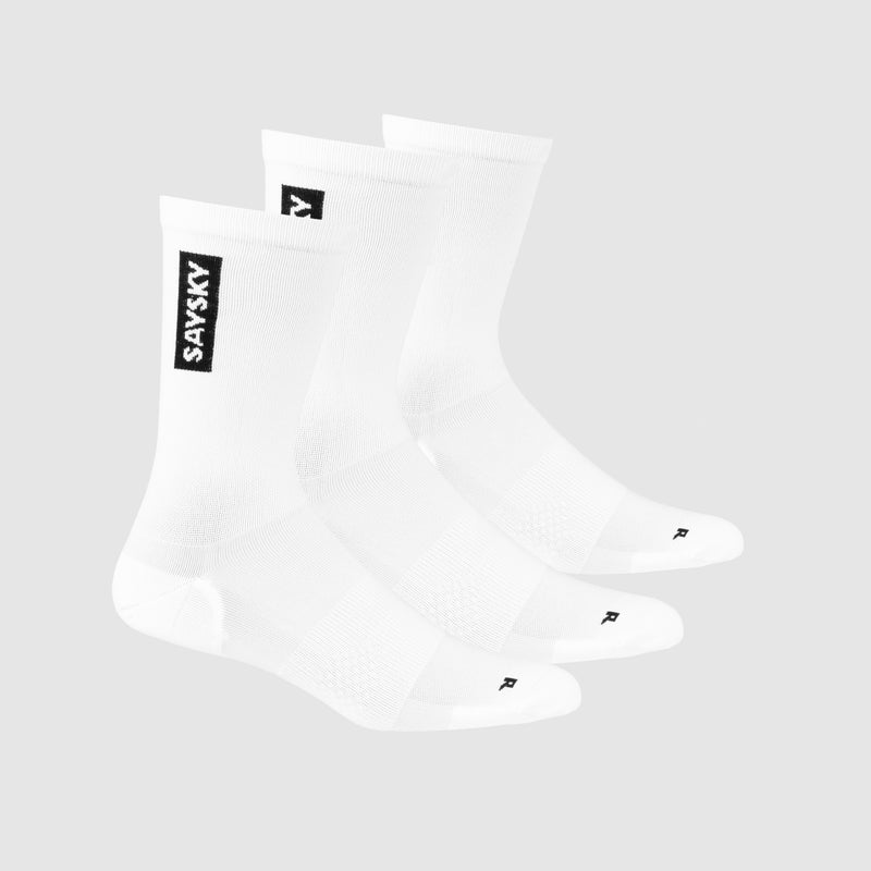 SAYSKY 3-Pack High Combat Socks ACCESSOIRES WHITE