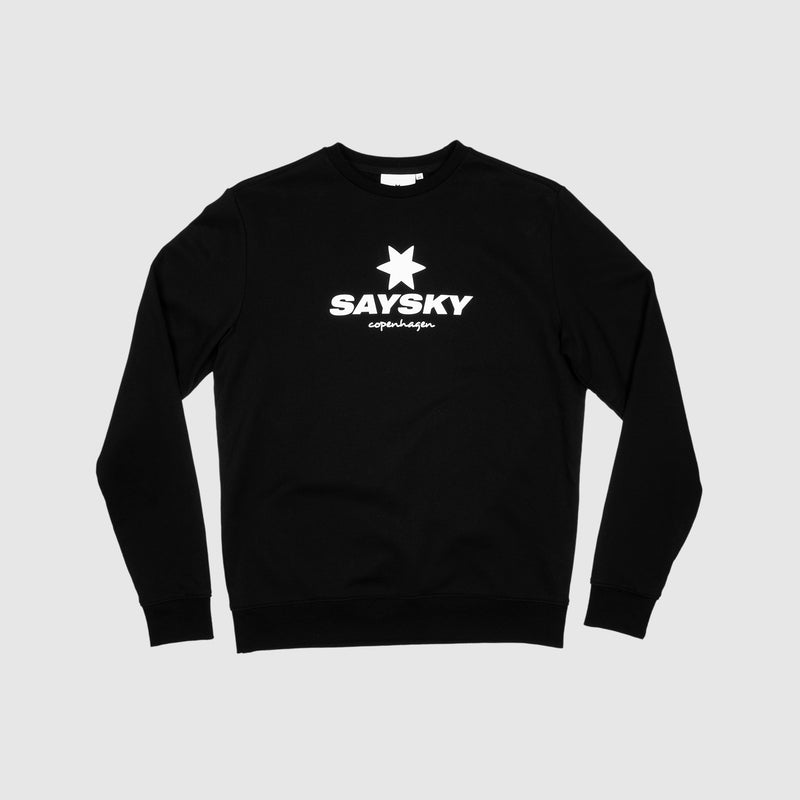 SAYSKY Classic Lifestyle Sweatshirt SWEATSHIRTS BLACK