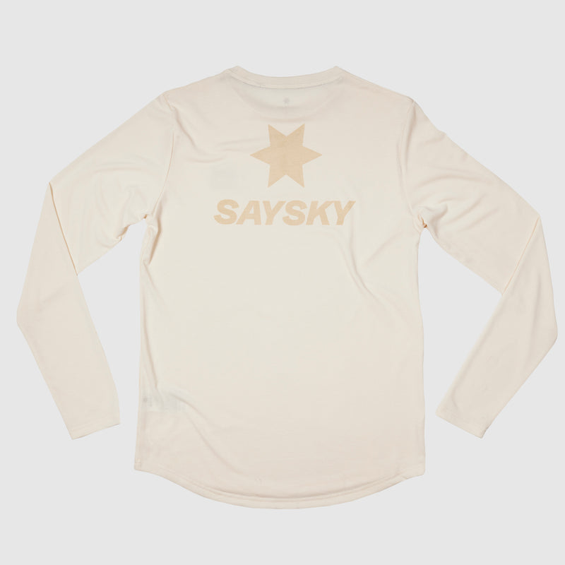 SAYSKY Logo Motion Longsleeve LONG SLEEVES 102 - WHITE