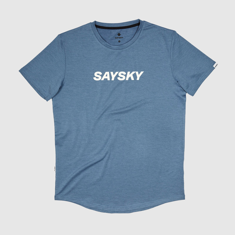 SAYSKY Logo Pace T-shirt T-SHIRTS 2003 - BLUE